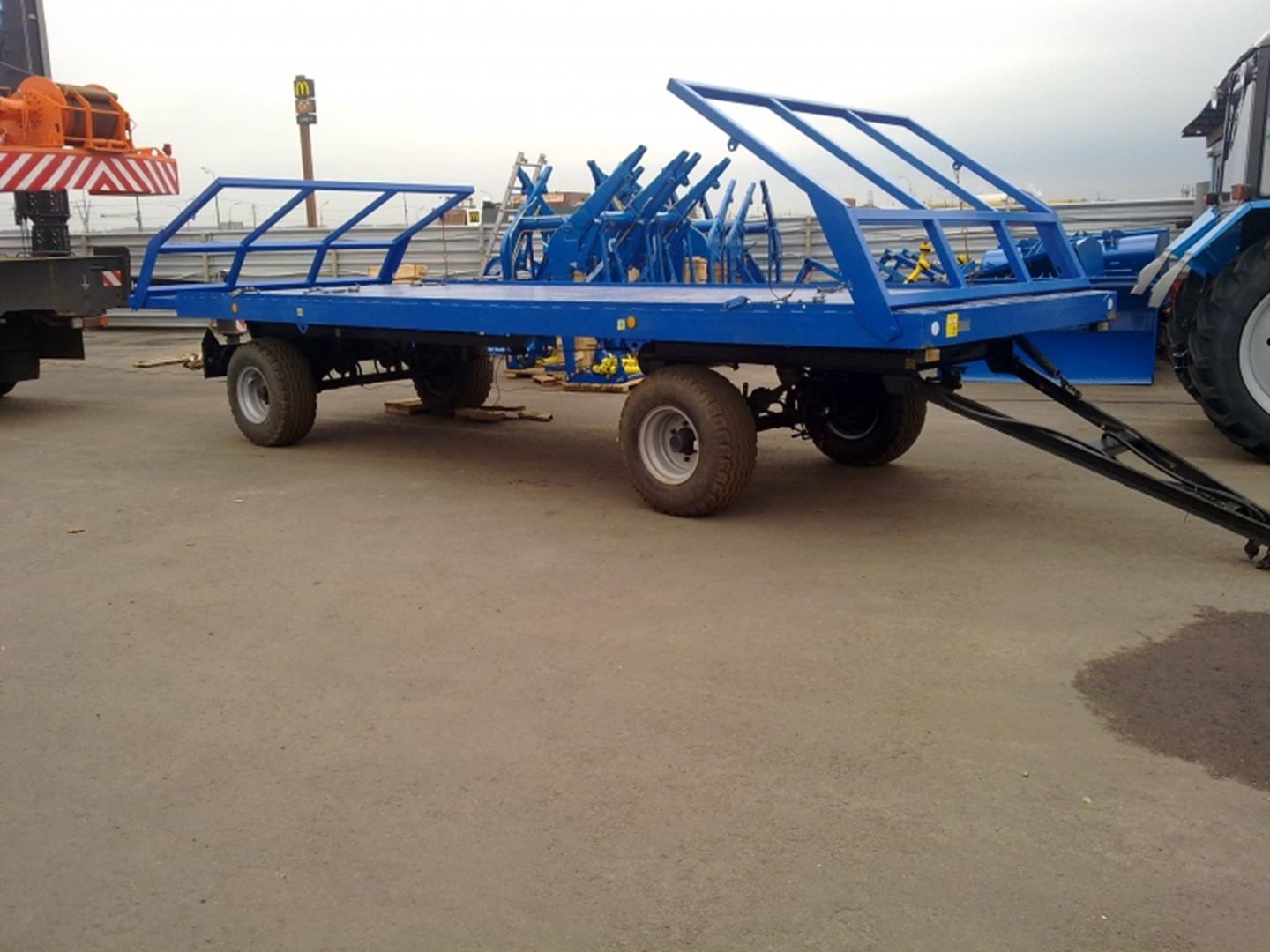 Где купить прицеп для перевозки рулонов сена в Украине?